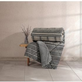 Cotton Box Velvet 155x215 Timbre Antrasit Tek Kişilik Yorgan