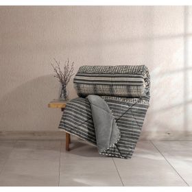 Cotton Box Velvet 155x215 Timbre Antrasit Tek Kişilik Yorgan