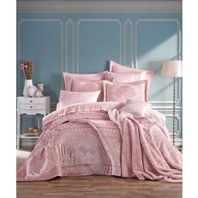 Cotton Box Velvet Çift Kişilik Carmela Pudra Çeyiz Seti