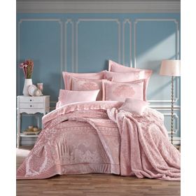 Cotton Box Velvet Çift Kişilik Carmela Pudra Çeyiz Seti