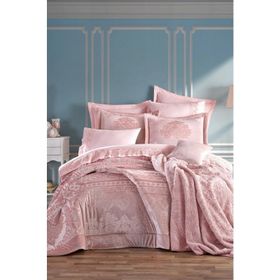 Cotton Box Velvet Çift Kişilik Carmela Pudra Çeyiz Seti