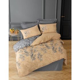 Cotton Box Vera Tek Kişilik Gri Complete Set Nevresim Takımı