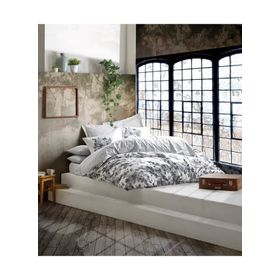 Cotton Box Volante Gri Tek Kişilik Nevresim Takımı