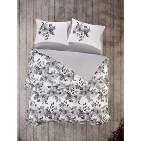 Cotton Box Volante Gri Tek Kişilik Nevresim Takımı