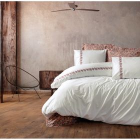 Cotton Box Voyager Pembe Majestic Çift Kişilik 200x220 cm Nevresim Takımı