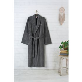 Cotton Box Wellness Zen Antrasit Tek Bornoz