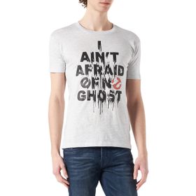 Cotton Division Beyaz Melanj Erkek T-shirt