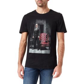 Cotton Division Noir Siyah Erkek T-Shirt