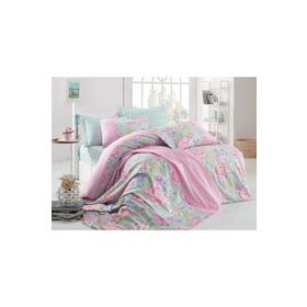 Cotton Life Belissimo Pembe Çift Kişilik Nevresim Takımı