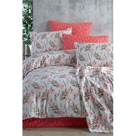 Cotton Life Bella Coral Tek Kişilik 160x220 cm Nevresim Takımı