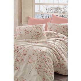 Cotton Life Mina Krem Tek Kişilik Nevresim Takımı