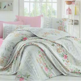 Cotton Life Pembe Çift Kişilik Pike