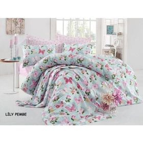 Cotton Life Pembe Çift Kişilik Pike