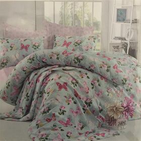 Cotton Life Pembe Çift Kişilik Pike