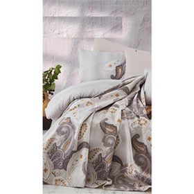 Cotton Life Tek Kişilik Antique Kahve Nevresim Takımı