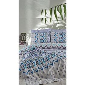 Cotton Life Tek Kişilik Astec Lila Nevresim Takımı