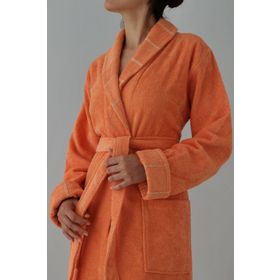 Cotton Mania Carmine Robe Desert Ekstra Yumuşak Modern ve Özel Tasarim %100 Pamuk Unisex Şalyaka Bornoz