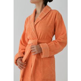 Cotton Mania Carmine Robe Desert Ekstra Yumuşak Modern ve Özel Tasarim %100 Pamuk Unisex Şalyaka Bornoz