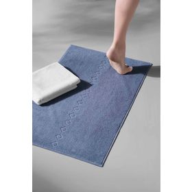 Cotton Mania Oscuro Bathmat Sky Ekstra Yumuşak Modern %100 Pamuk 50x75 cm Ayak Havlusu Banyo Paspas Seti