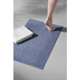 Cotton Mania Oscuro Bathmat Sky Ekstra Yumuşak Modern %100 Pamuk 50x75 cm Ayak Havlusu Banyo Paspas Seti