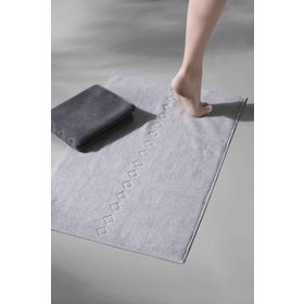 Cotton Mania Oscuro Bathmat Space Ekstra Yumuşak Modern %100 Pamuk 50x75 cm Ayak Havlusu Banyo Paspas Seti