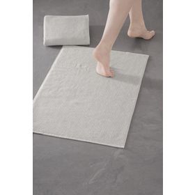Cotton Mania Pana Bathmat 202 Yeni Trend 50x75 cm 2 Adet Premium Ayak Havlusu Banyo Paspas Seti