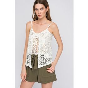 Cotton Mood 8114299 Ekru Kadın Bluz