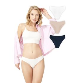 Cottonhill CH0462 Petrol Yeşili Lazer Kesim İz Yapmayan Basic Kadın Külot
