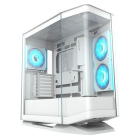 Cougar FV270 RGB CGR-58M6W-RGB ARGB Fanlı Beyaz E-ATX Gaming Bilgisayar Kasası