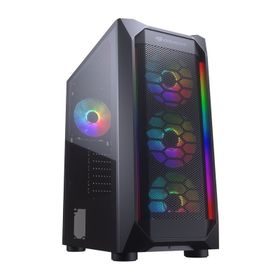Cougar MX410 Mesh-G CGR-5VM6B-MESH-G-RGB RGB 650 W 80+ Mid-Tower Kasa
