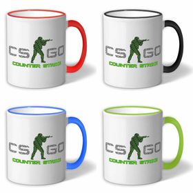 Counter Strike Cs Go Logo Kupa Bardak