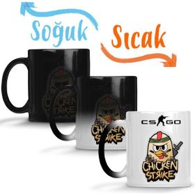 Counter Strike Global Offensive Cs Go Chicken Strike Sihirli Porselen Kupa