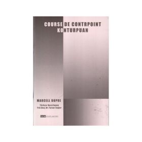 Course de Cuntrpoint Konturpuan - Marcel Dupre
