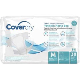 Coverdry 30'lu M Tekstil Bel Bantlı Hasta Bezi