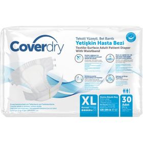 Coverdry 30'lu XL Tekstil Bel Bantlı Hasta Bezi