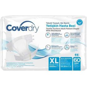 Coverdry Bel Bantlı Xlarge 60 Adet Hasta Bezi