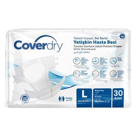 Coverdry Belbantlı Large 30 Adet Hasta Bezi