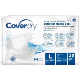 Coverdry Belbantlı Large 30 Adet Hasta Bezi