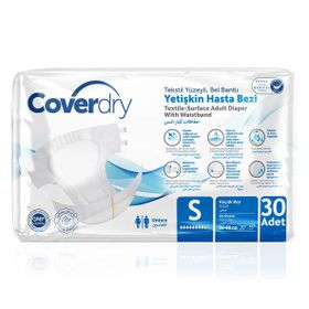 Coverdry S-Small Beden 30 Adet Bel Bantlı Hasta Bezi