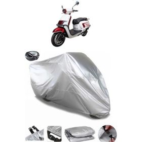Coverplus Apachi Beauty 50 Gri Arka Çanta Uyumlu Su Geçirmez Motosiklet Brandası