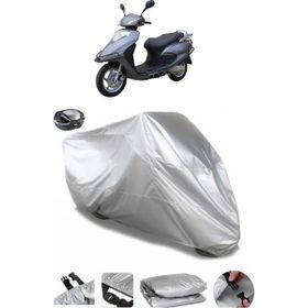 Coverplus Apachi Nova 125 Gri Arka Çanta Uyumlu Su Geçirmez Motosiklet Brandası