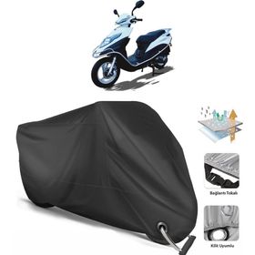 Coverplus Apachi Pusat Siyah Motosiklet Branda