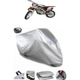 Coverplus Apachi XZ 250R Gri Arka Çanta Uyumlu Su Geçirmez Motosiklet Brandası