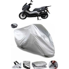 Coverplus Apec APX5 Gri Arka Çanta Uyumlu Su Geçirmez Motosiklet Brandası