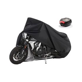 Coverplus Apec APX5 Siyah Su Geçirmez Motosiklet Brandası