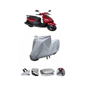 Coverplus Apec PS3 Gri Su Geçirmez Motosiklet Brandası