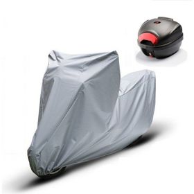 Coverplus Aprilia Caponord 1000 ETV Abs Gri Su Geçirmez Motosiklet Brandası
