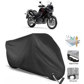 Coverplus Aprilia Caponord 1000 ETV Siyah Motosiklet Branda