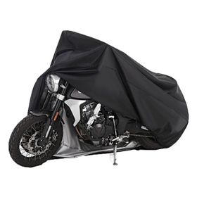 Coverplus Aprilia Caponord 1200 ABS Travel Pack Siyah Su Geçirmez Motosiklet Brandası