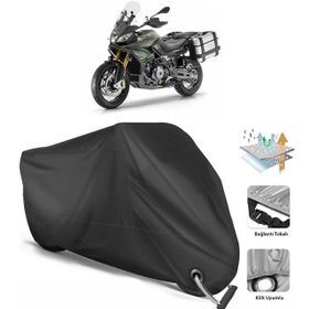 Coverplus Aprilia Caponord 1200 Rally Siyah Motosiklet Branda